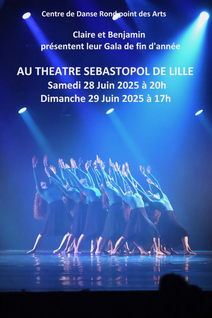 Affiche du stage de danse les 28 et 29 Juin 2025.